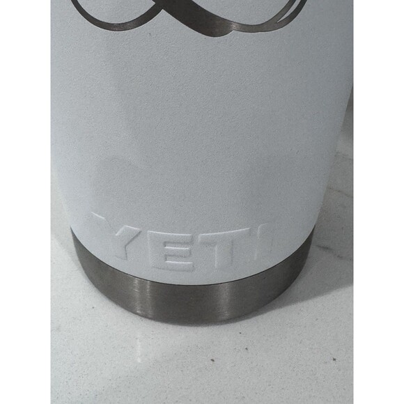 Yeti Rambler wi/ Monogram "PLS" 20oz Travel Mug w/ MagSlider Lid Stainless Steel - Picture 4 of 13